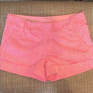 Lilly Pulitzer shorts size 0